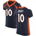 Wholesale Cheap Nike Broncos #10 Jerry Jeudy Navy Blue Alternate Men's Stitched NFL New Elite Jersey