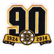 Wholesale Cheap Stitched NHL Boston Bruins Team 90th Anniversary Season Logo Jersey Patch