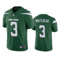 Cheap Men's New York Jets #3 Jordan Whitehead Green Vapor Untouchable Limited Stitched Jersey