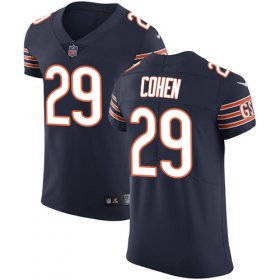 Wholesale Cheap Nike Bears #29 Tarik Cohen Navy Blue Team Color Men\'s Stitched NFL Vapor Untouchable Elite Jersey