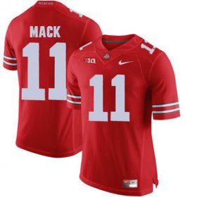 Wholesale Cheap Ohio State Buckeyes 11 Austin Mack Red College Football Jersey