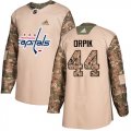 Wholesale Cheap Adidas Capitals #44 Brooks Orpik Camo Authentic 2017 Veterans Day Stitched NHL Jersey