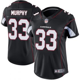 Wholesale Cheap Nike Cardinals #33 Byron Murphy Black Alternate Women\'s Stitched NFL Vapor Untouchable Limited Jersey