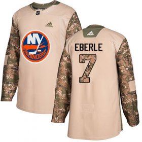 Wholesale Cheap Adidas Islanders #7 Jordan Eberle Camo Authentic 2017 Veterans Day Stitched NHL Jersey