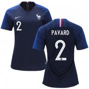 Wholesale Cheap Women's France #2 Pavard Home Soccer Country Jersey