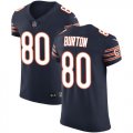 Wholesale Cheap Nike Bears #80 Trey Burton Navy Blue Team Color Men's Stitched NFL Vapor Untouchable Elite Jersey