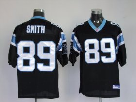 Wholesale Cheap Panthers #89 Steve Smith Black Stitched NFL Jersey
