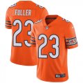 Wholesale Cheap Nike Bears #23 Kyle Fuller Orange Men's Stitched NFL Limited Rush Jersey