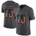 Wholesale Cheap Chicago Bears #10 Mitchell Trubisky Nike 2018 Salute to Service Retro USA Flag Limited NFL Jersey