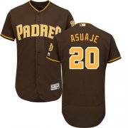 Wholesale Cheap Padres #20 Carlos Asuaje Brown Flexbase Authentic Collection Stitched MLB Jersey