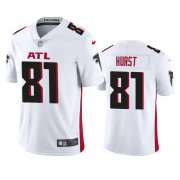 Wholesale Cheap Atlanta Falcons #81 Hayden Hurst Men's Nike White 2020 Vapor Untouchable Limited NFL Jersey