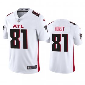 Wholesale Cheap Atlanta Falcons #81 Hayden Hurst Men\'s Nike White 2020 Vapor Untouchable Limited NFL Jersey