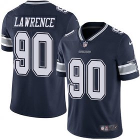 Wholesale Cheap Nike Dallas Cowboys #90 Demarcus Lawrence Navy Blue Team Color Men\'s Stitched NFL Vapor Untouchable Limited Jersey