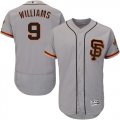 Wholesale Cheap Giants #9 Matt Williams Grey Flexbase Authentic Collection Road 2 Stitched MLB Jersey
