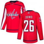Wholesale Cheap Men's Washington Capitals #26 Nic Dowd Adidas Authentic Home Jersey - Red