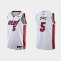 Wholesale Cheap Men's Miami Heat #5 Nikola Jovic 2022 White Stitched Basketball Jersey