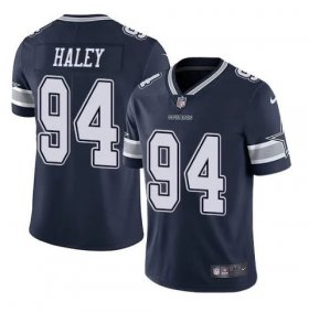 Wholesale Cheap Men\'s Dallas Cowboys #94 Charles Haley Navy Vapor Untouchable Limited Stitched Jersey