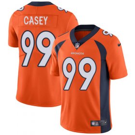 Wholesale Cheap Nike Broncos #99 Jurrell Casey Orange Team Color Men\'s Stitched NFL Vapor Untouchable Limited Jersey