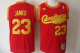 Wholesale Cheap Cleveland Cavaliers #23 LeBron James 2009 Red Swingman Throwback Jersey