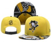 Wholesale Cheap Pittsburgh Penguins Snapback Ajustable Cap Hat YD 1