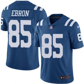 Wholesale Cheap Nike Colts #85 Eric Ebron Royal Blue Men\'s Stitched NFL Limited Rush Jersey