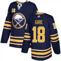 Wholesale Cheap Adidas Sabres #18 Danny Gare Navy Blue Home Authentic Stitched NHL Jersey