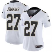 Wholesale Cheap Nike Saints #27 Malcolm Jenkins White Women's Stitched NFL Vapor Untouchable Limited Jersey
