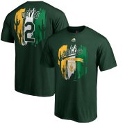 Wholesale Cheap Oakland Athletics #2 Khris Davis Majestic 2019 Spring Training Big & Tall Name & Number T-Shirt Green