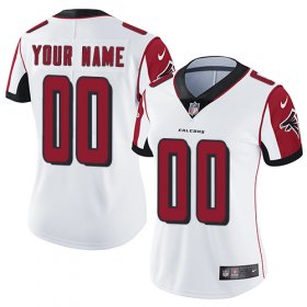 Wholesale Cheap Nike Atlanta Falcons Customized White Stitched Vapor Untouchable Limited Women\'s NFL Jersey