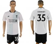 Wholesale Cheap Liverpool #35 Stewart Away Soccer Club Jersey