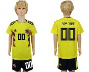 Wholesale Cheap Colombia Personalized Home Kid Soccer Country Jersey