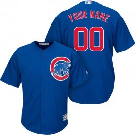 Wholesale Cheap Chicago Cubs Majestic Cool Base Custom Jersey Royal