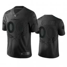Wholesale Cheap Denver Broncos Custom Men\'s Nike Black NFL MVP Limited Edition Jersey