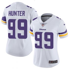 Wholesale Cheap Nike Vikings #99 Danielle Hunter White Women\'s Stitched NFL Vapor Untouchable Limited Jersey