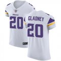 Wholesale Cheap Nike Vikings #20 Jeff Gladney White Men's Stitched NFL New Elite Jersey