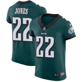Wholesale Cheap Nike Eagles #22 Sidney Jones Midnight Green Team Color Men\'s Stitched NFL Vapor Untouchable Elite Jersey