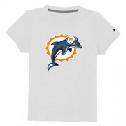 Wholesale Cheap Miami Dolphins Sideline Legend Authentic Logo Youth T-Shirt White