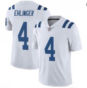 Wholesale Cheap Men's Indianapolis Colts #4 Sam Ehlinger White Vapor Untouchable Stitched Jersey