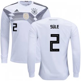 Wholesale Cheap Germany #2 Sule Home Long Sleeves Kid Soccer Country Jersey