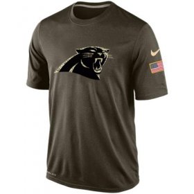 Wholesale Cheap Men\'s Carolina Panthers Salute To Service Nike Dri-FIT T-Shirt