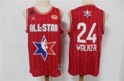 Wholesale Cheap Men's Boston Celtics #24 Kemba Walker Red Jordan Brand 2020 All-Star Game Swingman Stitched NBA Jersey