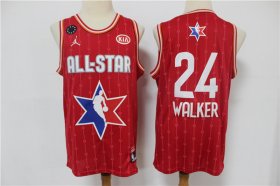 Wholesale Cheap Men\'s Boston Celtics #24 Kemba Walker Red Jordan Brand 2020 All-Star Game Swingman Stitched NBA Jersey