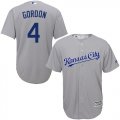 Wholesale Cheap Royals #4 Alex Gordon Grey Cool Base Stitched Youth MLB Jersey