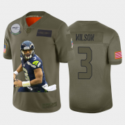 Cheap Seattle Seahawks #3 Russell Wilson Nike Team Hero 2 Vapor Limited NFL Jersey Camo