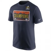 Wholesale Cheap Denver Broncos Nike Super Bowl 50 Champions Celebration Local T-Shirt Navy
