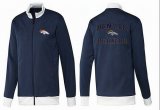 Wholesale Cheap NFL Denver Broncos Heart Jacket Dark Blue
