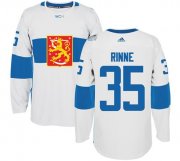 Wholesale Cheap Team Finland #35 Pekka Rinne White 2016 World Cup Stitched NHL Jersey