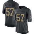 Wholesale Cheap Nike Bills #57 A.J. Epenesas Black Men's Stitched NFL Limited 2016 Salute to Service Jersey