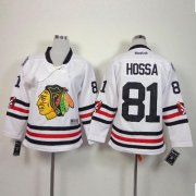 Wholesale Cheap Blackhawks #81 Marian Hossa White 2015 Winter Classic Stitched Youth NHL Jersey