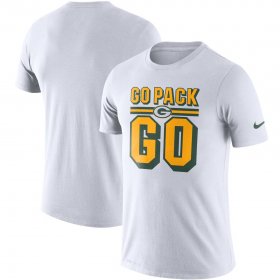 Wholesale Cheap Green Bay Packers Nike Sideline Local Performance T-Shirt White
